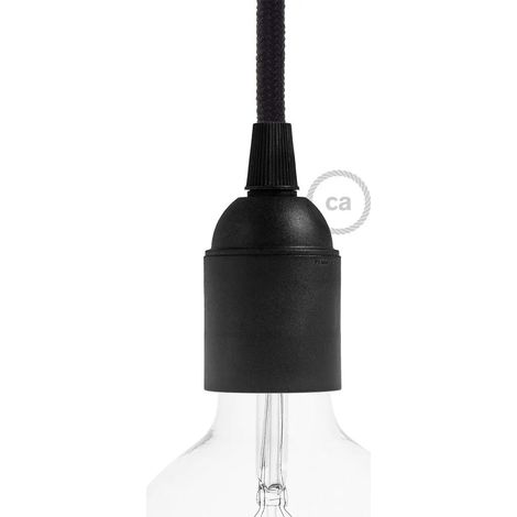 Portalámparas creative cables kpl27pbli termoplástico blanco 20x25 cm