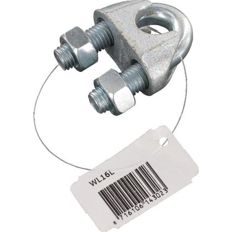Seilklemme verz. 16 mm UNIVERSAL WL16L (1/2)