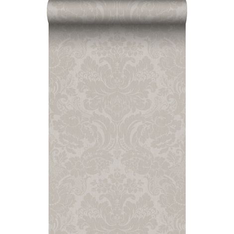 papier peint ornement taupe clair - Origin Wallcoverings (1/5)