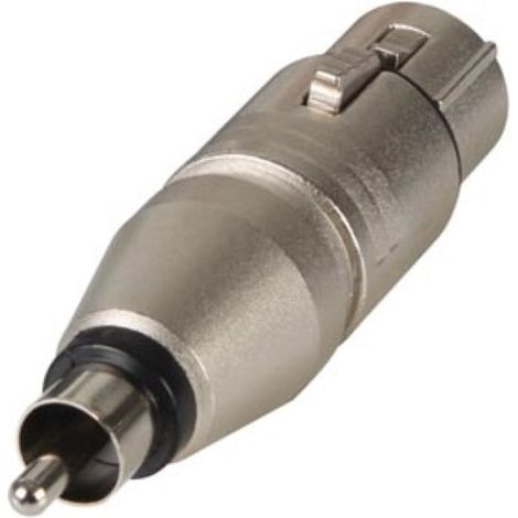 - XLR HEMBRA 3 POLOS A RCA/PHONO MACHO