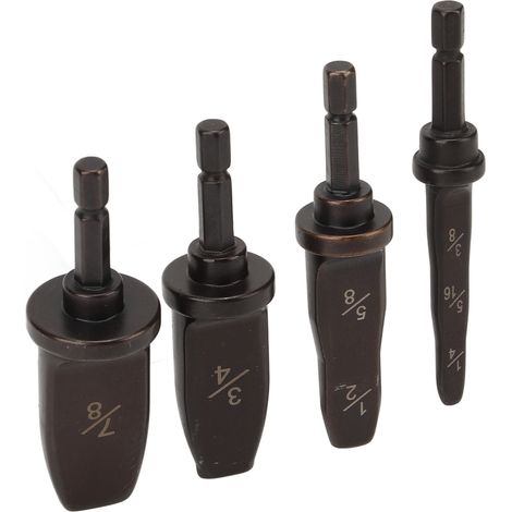 Élargisseur de tubes en acier à haute teneur en carbone, outil d'expansion électrique résistant à l'usure, 1/4 po, 5/16 po, 3/8 po, 1/2 po, 5/8 po, 3/4 po, 7/8 po (1/5)