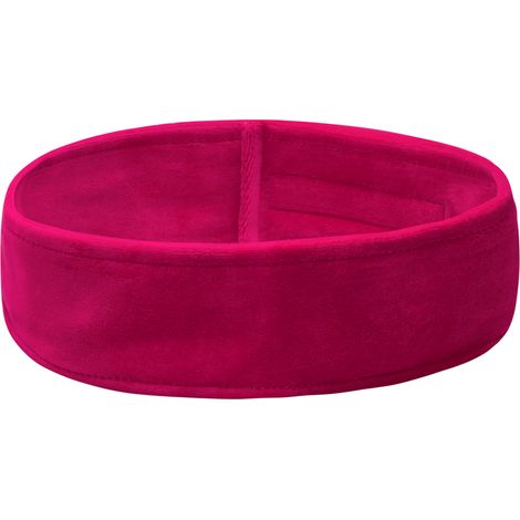 Diadema de felpa fucsia (1/2)