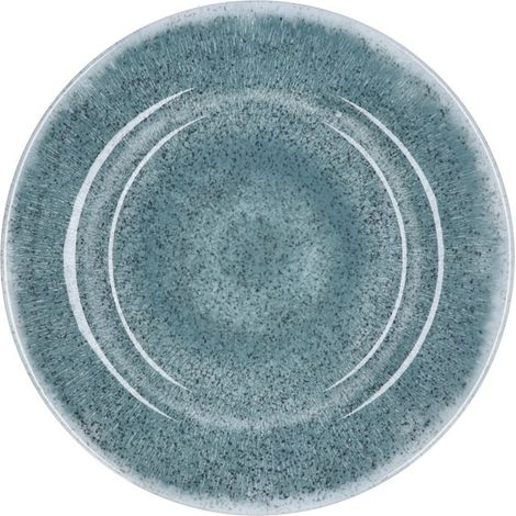 Ad Trend Piatto Piano in Melamina D 28 Cm H 3 Cm Azzurro