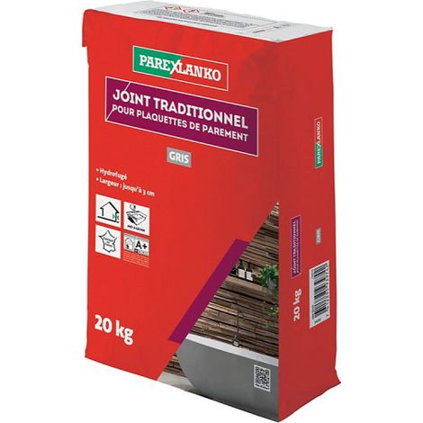 Junta tradicional para insertos PAREXLANKO - Gris - 20 kg - 03470