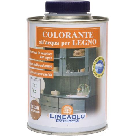 SAYERLACK - COLORANTE ALL'ACQUA PER LEGNO VERDE TENERO 0,5 LT