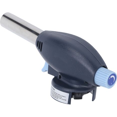 Briquet chalumeau à gaz butane 915, briquet de cuisine à flamme réglable pour barbecue, pâtisserie et bijoux (1/5)