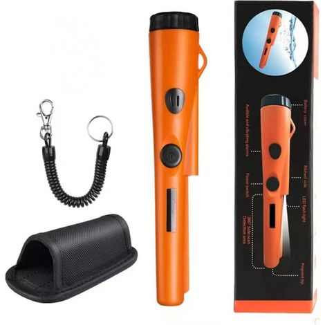 royaluxe - royaluxe - Pinpoint Détecteur de métaux Souterrain Pinpointer - Lot de 1 orange (1/5)