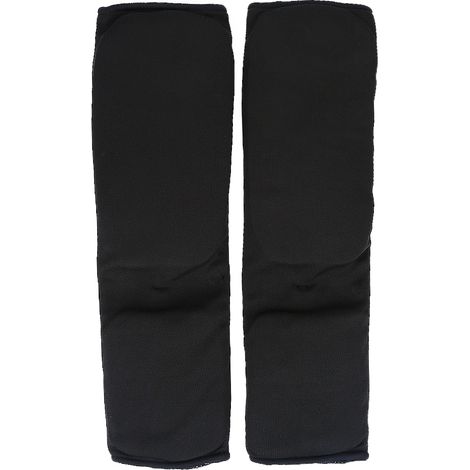 Protections respirantes pour chevilles et jambières, antidérapantes, pour la boxe et le kickboxing (Noir M) (1/5)