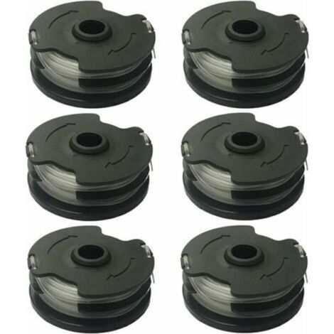 Bobines de fil de rechange pour débroussailleuse Parkside PRTA 20-Li – Nylon polyamide 1,4mm – Lot de 6 pour coupe précise (1/4)