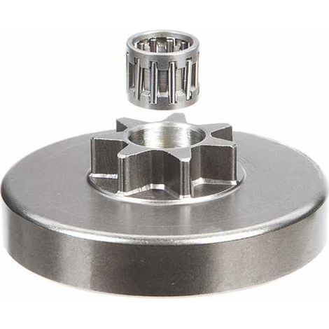 Pignon pour tronçonneuse Dolmar 3/8". 7 dents. Hauteur cloche 15 mm (1/5)