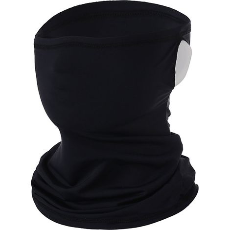 Masque rafraîchissant pour le cou, foulard de pêche, couvre-visage, masque d'équitation en soie glacée pour activités de plein air, à suspendre aux oreilles, voile de protection solaire, bavoir (1/5)