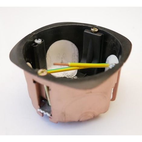 Courant Boîtier d'encastrement faradisé diamètre 67 mm (1/2)