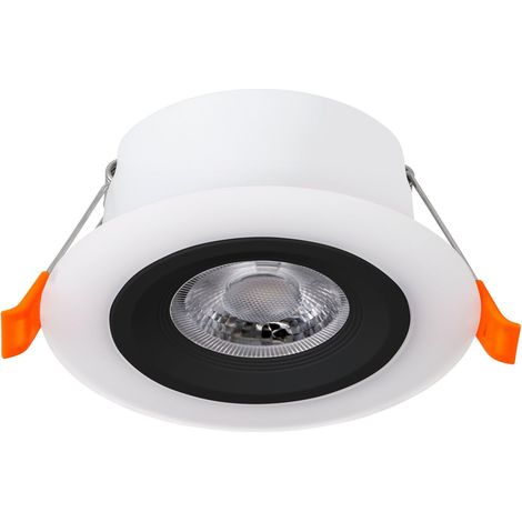 Spot LED encastrable, luminaire encastré rond pour plafond (1/5)