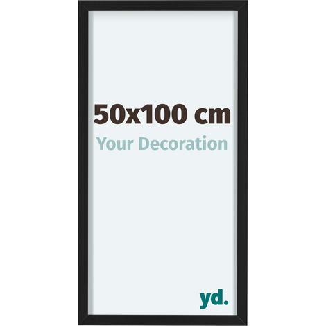 yd. - Cadre photo 50x100 - Noir - Aluminium - Virginia (1/5)