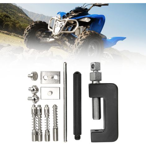 Ensemble d'outils amélioré pour dérive-chaîne et riveteuse de moto (VTN1420) (1/5)