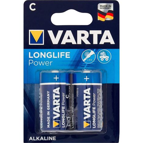 Varta - Batería LR14 1,5 V 1400 mAh C 10x2 (1/5)