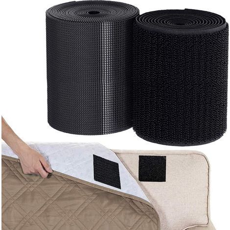 10cm de Large et 2M de LongScratch a Coudre pour les Tissus et les Vêtements. Non Adhésive Bande Scratch pour Projets de I'Artisanat. du Bricolage et de la Couture
