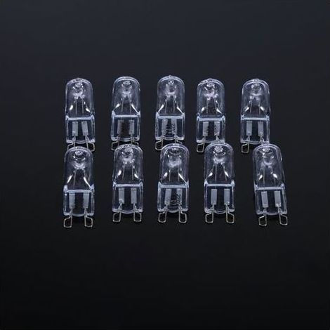 10 Pièces G9 Ampoules Halogènes Clair Capsule 220-240 V Remplacement pour Éclairage de la Cuisinière, Feux de Signalisation SUP®-Ywey (1/4)