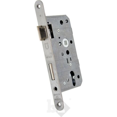 Einsteckschloss Stahltürschloss PZW 55/72/24/O 165x85x15,5 mm L (1/2)