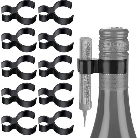 Fermagli per bottiglie di champagne - Portabottiglie per candele, 10 pezzi per matrimoni e feste di compleanno (1/5)