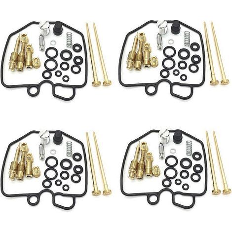 kigbf-4 Sets for CB750F CB750 CB 750F F Super Sport 1980-1982 1981 Carburetor Repair Rebuild Kit Motorcycle Parts