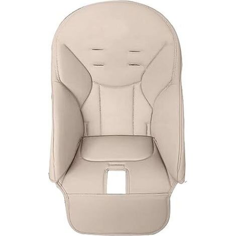 Chaise Salle à Manger pour Bébé Housse Siège en Cuir PU Coussin Chaise Haute, Compatible avec Peg Perego, Kosmic Jané, Baoneo, Siesta Zero3 (1/5)