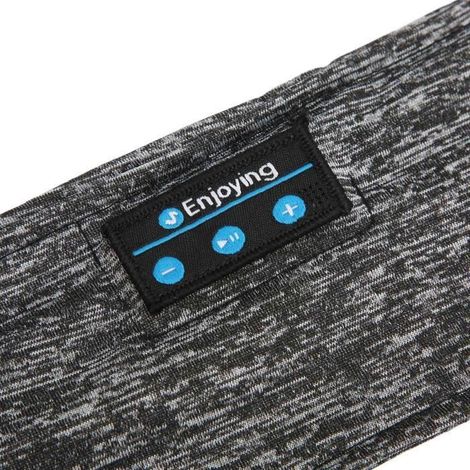 LEX casque bandeau Bluetooth Casque de sommeil sans fil Haut-parleurs stéréo HD ultra fins Casque bandeau de sport - Qqmora (1/4)