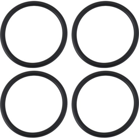4 Pièces Joints en Caoutchouc Nitrile pour Tuyau de Refroidissement de Voiture 0269976745 Compatible avec 46 X 39 X 3,5 Mm (1/5)