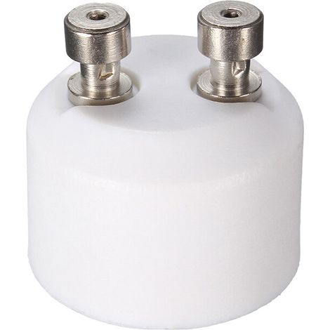 Adaptador de casquillo GU10 (hembra) a MR16 (macho) para lámparas halógenas. (1/5)