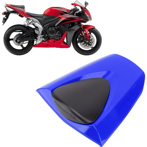 Soziussitzabdeckung für Honda CBR600RR 2007-2019, blau. (1/5)