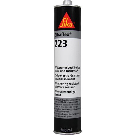 Cartouche Sikaflex-223 noire 300ml (Par 12) (1/4)