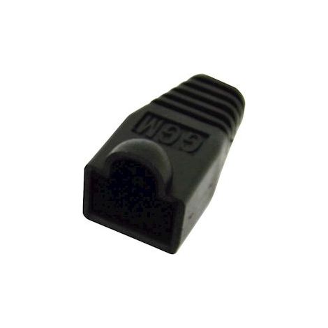 manchons - rj45 - noir - lot de 10 - gigamédia 2105xm45n