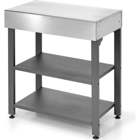 Modulo Componibile Tavolo Ompagrill Indian con Rubinetto e Scarico Compatibile BBQ Indianapolis in Acciaio Inox