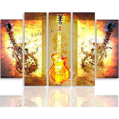 Tableau guitare - 200 x 100 cm (1/5)