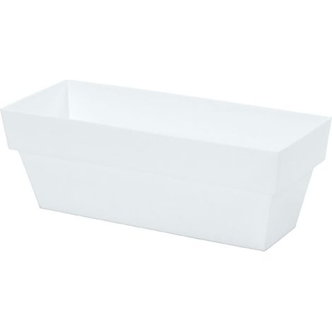 PLASTIKEN Limited Pflanzgefäß 10x25cm Weiß