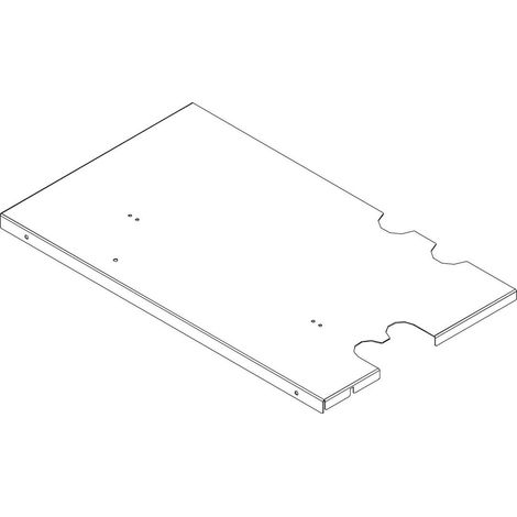 BOSCH Ersatzteil TTNR: 8738209432 Abdeckung L/W vorne (1/2)