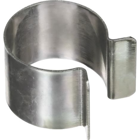 Set aus 40 Clips für Gewächshausplane 25mm (durchmesser) x 30mm - Hohe Qualität TECPLAST 30CP - Befestigungsclips aus Metall