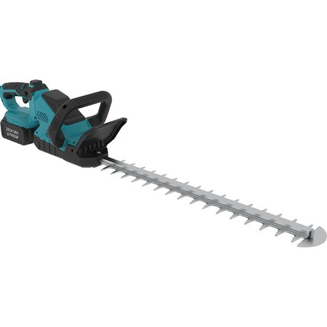Heckenschere, 21V Akku-Heckenschere, betrieben mit einem 3000 mAh Akku, 48 cm Doppelklingen (1/4)