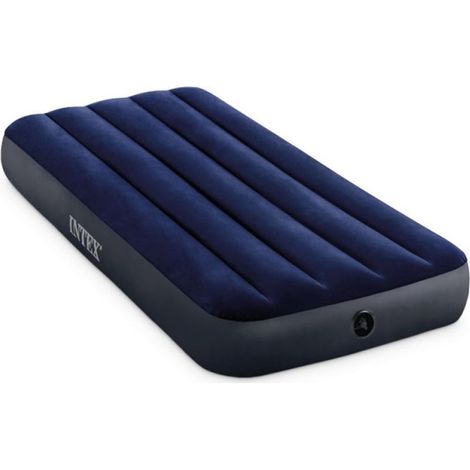 Matelas gonflable 1 place 191 x 76 x 25 cm – Accueil tonique – Technologie Fiber Tech – Utilisation intérieure/extérieur (1/5)