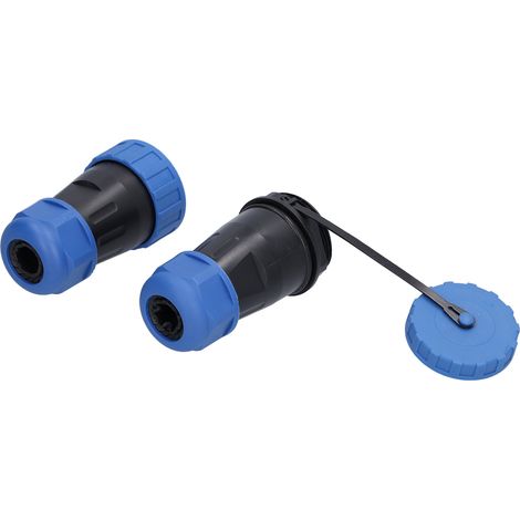Connecteur Aviation Mâle Femelle IP68 Étanche Haute Puissance 250V 45A LP282 Broches (1/5)