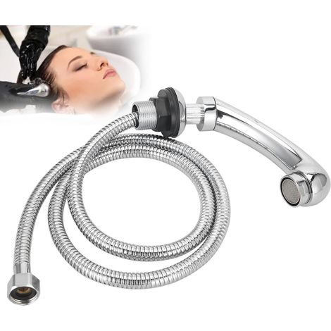Pommeau De Douche - Pour Lit De Shampooing - Jet À Bulles Sans Pression - Compatible Avec Baignoires De Coiffure (Ouverture 2 À 5 Pouces) - 1 Pièce