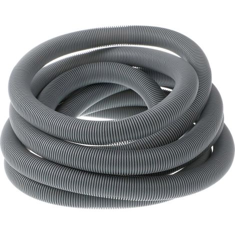 Tuyau d'évacuation pour lave-linge, rallonge de tuyau pour lave-linge, tuyau d'arrivée d'eau pour lave-linge, tuyaux de rechange pour lave-linge-400X2.5X2cm-Grey