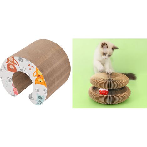 Stück Katzenkratzbaum mit Glöckchen, große magische Orgelkatze