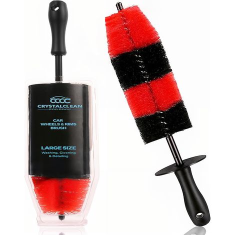 Brosse pour jantes et pneus de voiture, poils doux, longueur 43 cm (1/5)