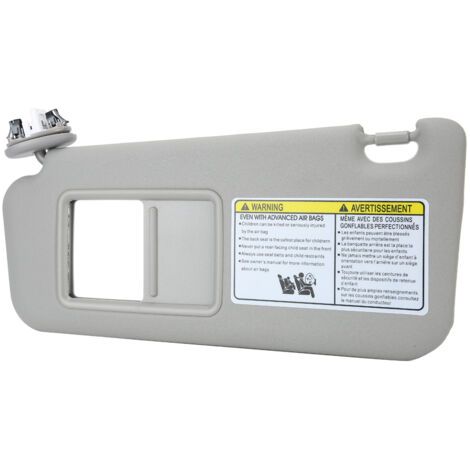 BUNTHAUS Pare-Soleil côté conducteur Gauche 74320-42501-B2 pour RAV4 2006-2009 Gris Pare Soleil conducteur rav4 Phase 4 (1/5)