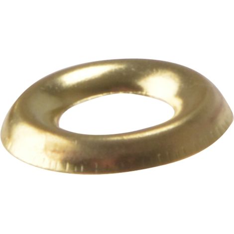 Forgefix - Rondelles de vis en laiton massif poli n 6 - Sachet de 200