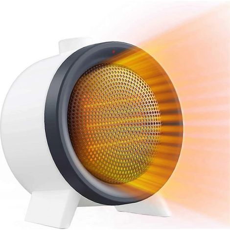 Chauffage d'appoint, radiateur électrique céramique PTC 1000 W, chauffage électrique portable d'intérieur (1/4)