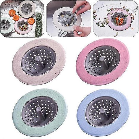 Bouchon de bonde passoire, panier de bonde, bonde de salle de bain (1/3)