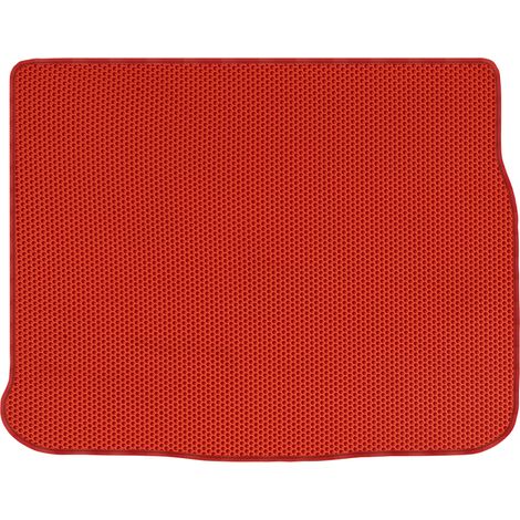 Tappetino per bagagliaio in EVA a nido d'ape per Renault Scenic II Minivan dal 2003 al 2009 - Rosso (1/5)