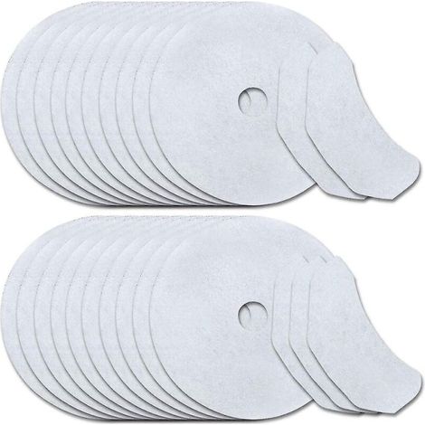 30 filtres d'évacuation pour sèche-linge, filtre à peluches universel de rechange pour sèche-linge portable Panda/ (1/5)
